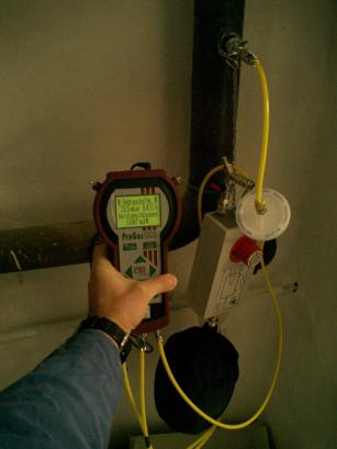 Gas-Check Gebrauchsfhigkeitsprfung von Gasleitungen Hannover