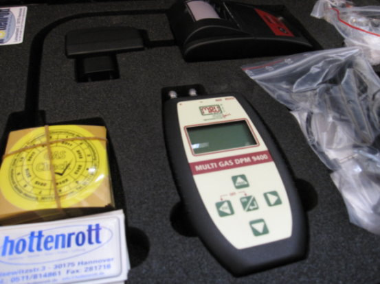 MRU DPM9400 Gascheck Gasgebrauchsfhigkeit Messen Prfen