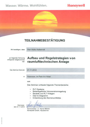 Raumlufttechnische Anlagen