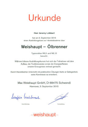 Seminar Weishaupt Brenner 