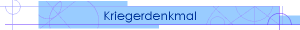 Kriegerdenkmal